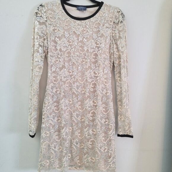 Gryphon Long sleeve lace dress Size M - Picture 2 of 16